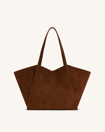 Sac fourre-tout à grande capacité Kiana - Marron foncé