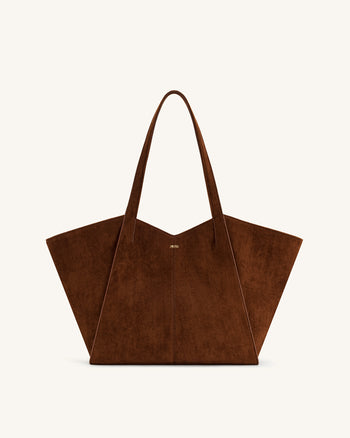 Sac fourre-tout à grande capacité Kiana - Marron foncé