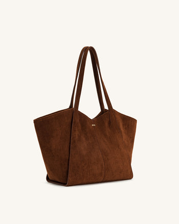 Sac fourre-tout à grande capacité Kiana - Marron foncé