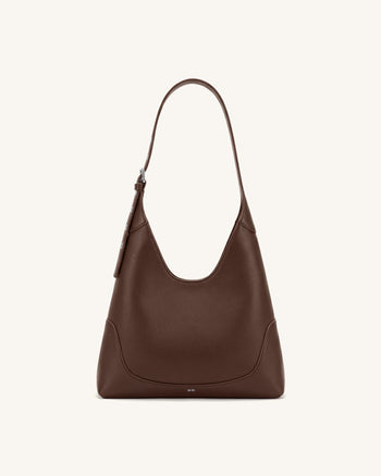 Willow Sac porté épaule souple Hobo - Marron foncé