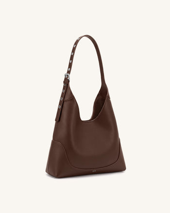 Willow Sac porté épaule souple Hobo - Marron foncé