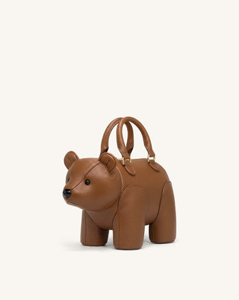 Bernie Sac à main ours - Marron