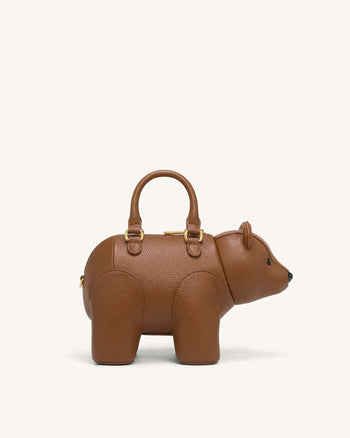 Bernie Sac à main ours - Marron