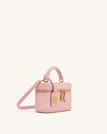 Cleo Sac à poignée supérieure forme boîte - Rose
