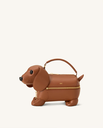 Emilia Sac en forme de chien - Marron