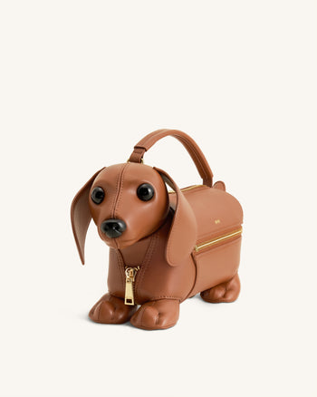 Emilia Sac en forme de chien - Marron