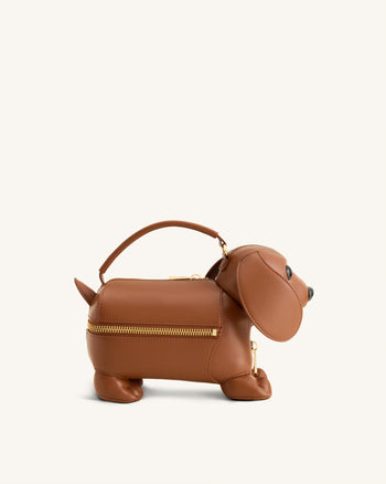 Emilia Sac en forme de chien - Marron
