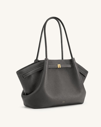 Hana Grand sac cabas - Gris foncé