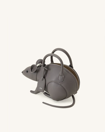 Mia Sac à main souris à anse - Gris