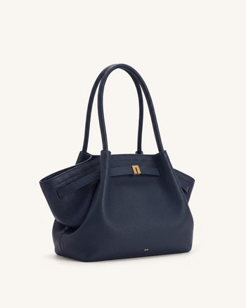 Sac cabas moyen Hana - Bleu marine
