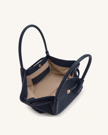 Sac cabas moyen Hana - Bleu marine