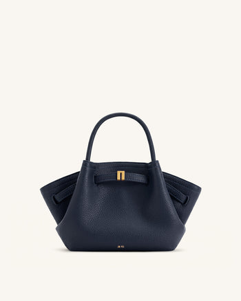 Mini sac cabas Hana - Bleu marine