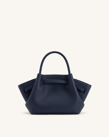 Mini sac cabas Hana - Bleu marine