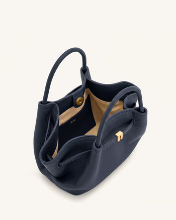 Mini sac cabas Hana - Bleu marine