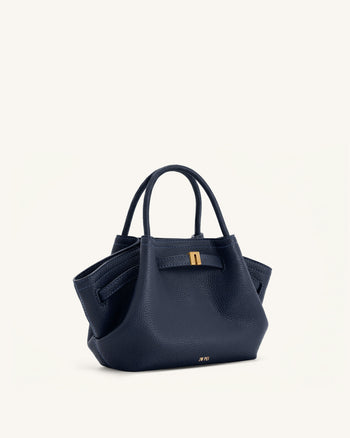 Mini sac cabas Hana - Bleu marine
