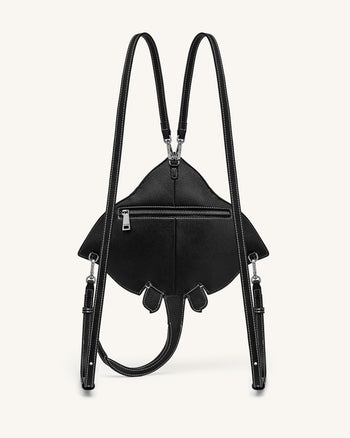 Odelle Sac bandoulière Manta Ray - Noir