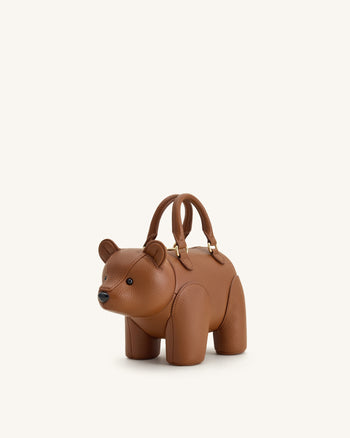 Bernie Sac à main ours - Marron