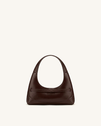 Noelle Sac porté épaule à ceinture - Marron foncé