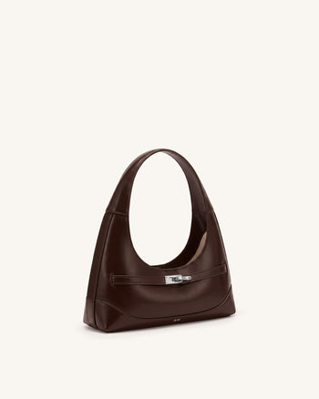 Noelle Sac porté épaule à ceinture - Marron foncé