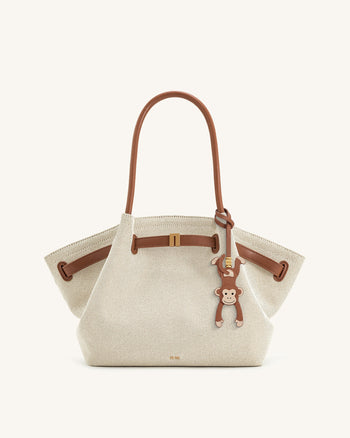 Breloque de sac Singe suspendu - Marron