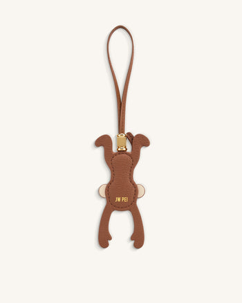 Breloque de sac Singe suspendu - Marron