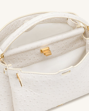 Carmen Sac à main - Blanc laiteux