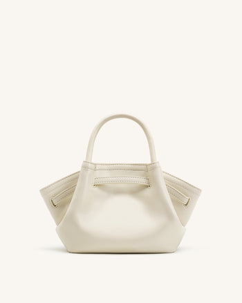 Mini sac cabas Hana - Blanc cassé