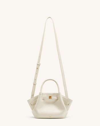 Mini sac cabas Hana - Blanc cassé