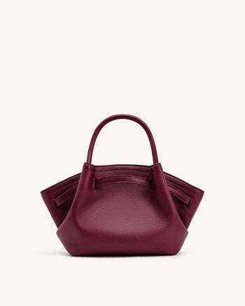 Mini sac cabas Hana - Bordeaux