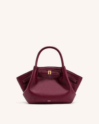 Mini sac cabas Hana - Bordeaux