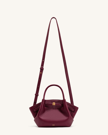 Mini sac cabas Hana - Bordeaux