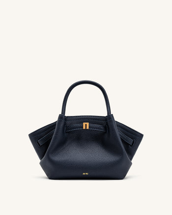 Mini sac cabas Hana - Bleu marine