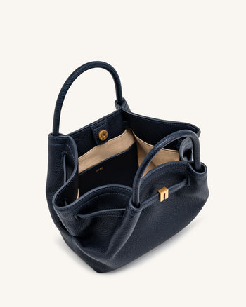 Mini sac cabas Hana - Bleu marine