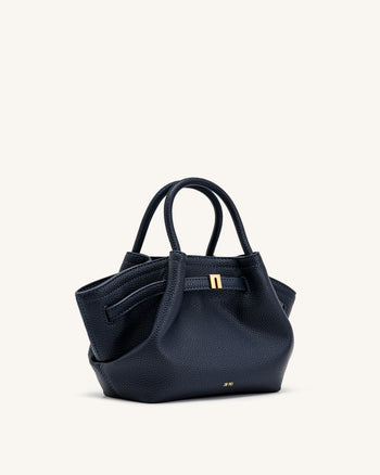 Mini sac cabas Hana - Bleu marine