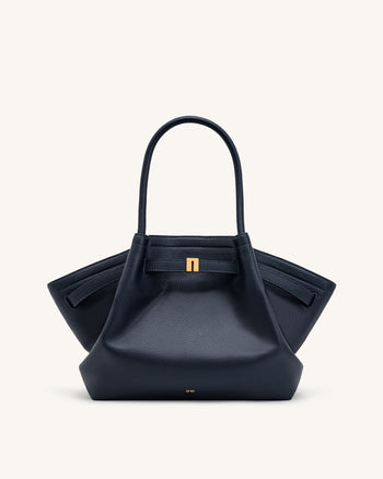 Sac cabas moyen Hana - Bleu marine
