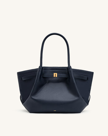 Sac cabas moyen Hana - Bleu marine