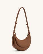 Sac bandoulière Sharon - Marron