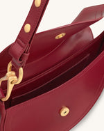 Sac bandoulière Ashlie - Bordeaux