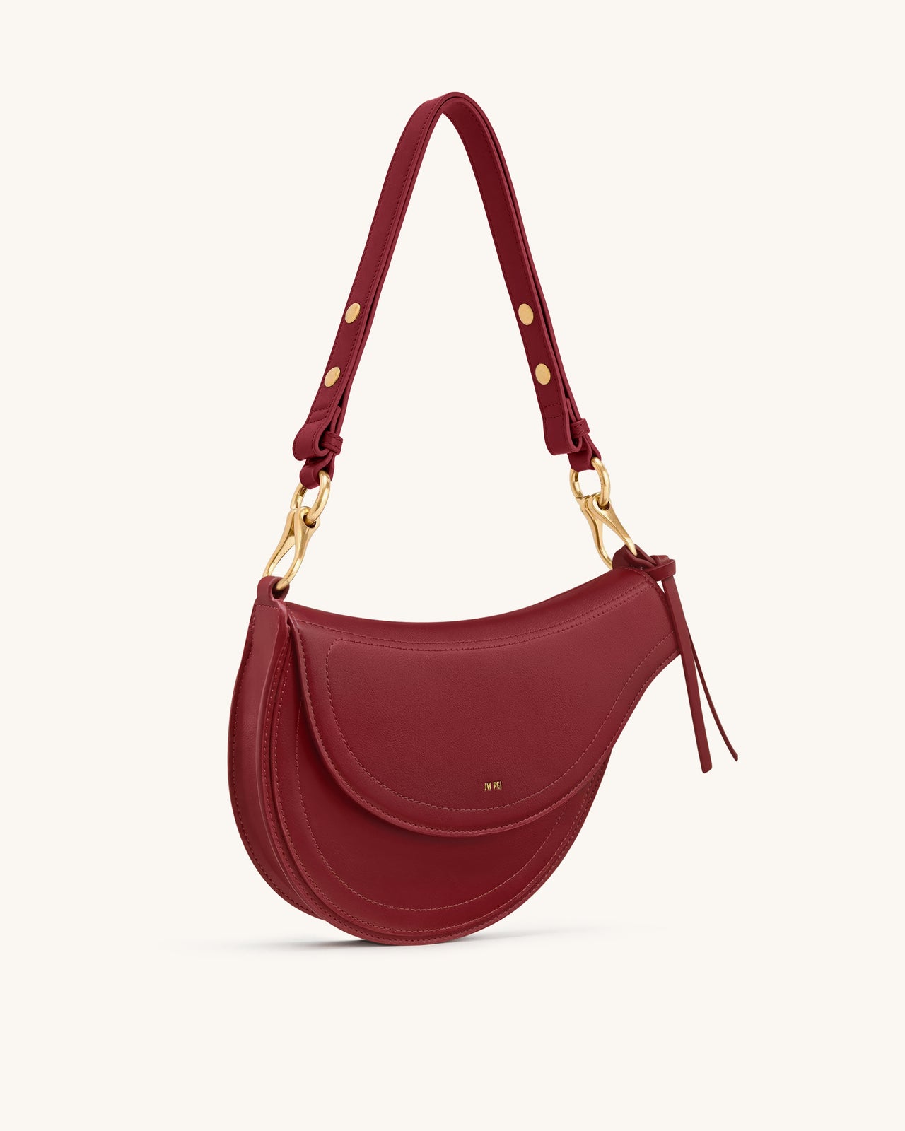 Sac bandoulière Ashlie - Bordeaux