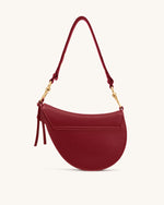 Sac bandoulière Ashlie - Bordeaux