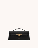 Sac à anse supérieure Nœud de corde métallique Lena - Noir