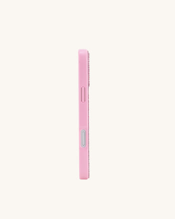 Coque de téléphone Ailes d'Ange en Cristaux Artificiels - Rose