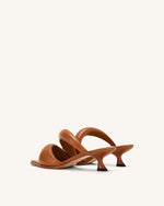 Mule Sara pour femme - Marron caramel