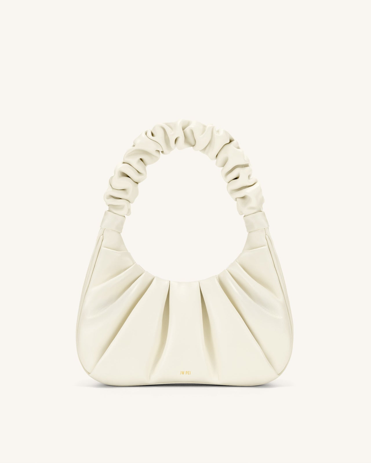 Sac hobo froncé Gabbi - Blanc
