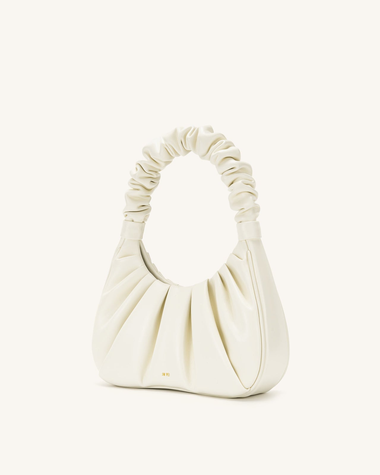 Sac hobo froncé Gabbi - Blanc