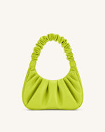 Sac à main hobo Gabbi plissé - Cyber Lime