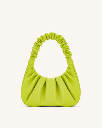 Sac à main hobo Gabbi plissé - Cyber Lime