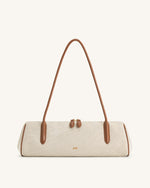 Nova Sac à Épaule - Toile Marron