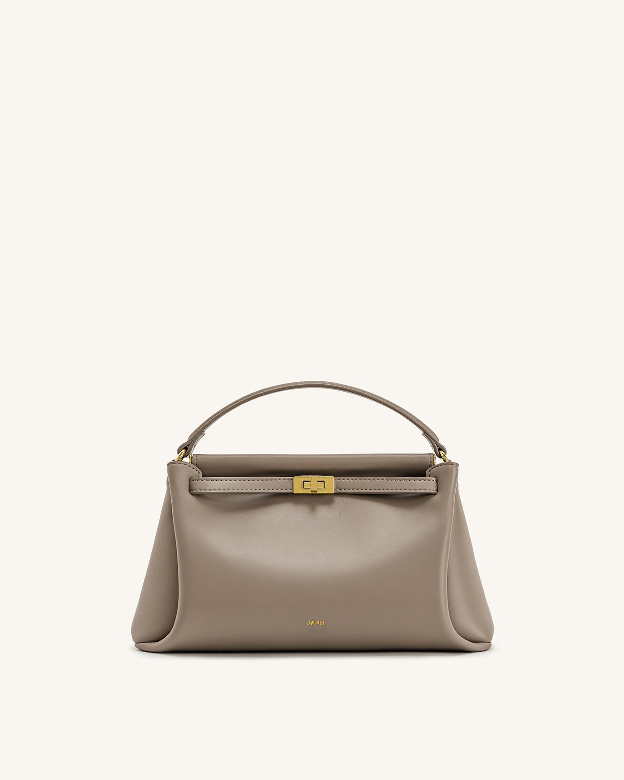 Sac Carmen à poignée supérieure – Abricot