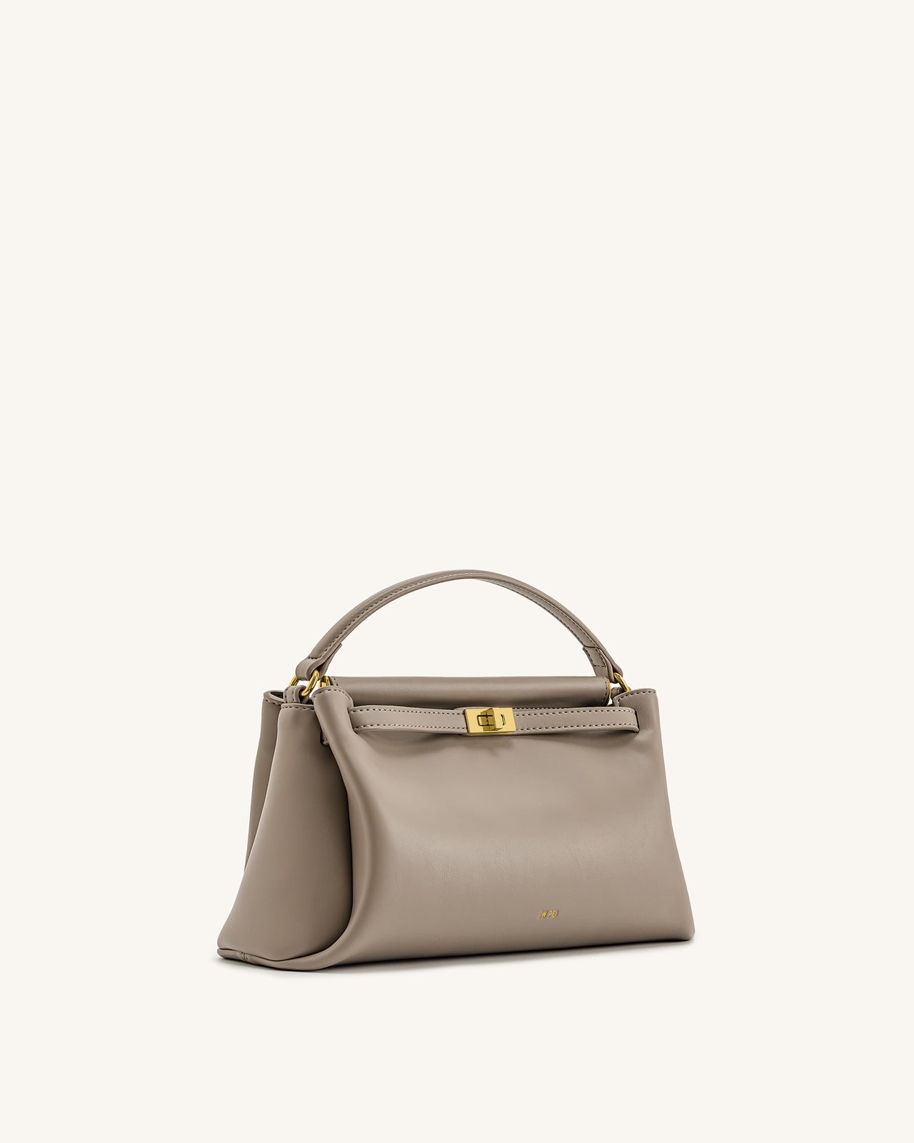 Sac Carmen à poignée supérieure – Abricot